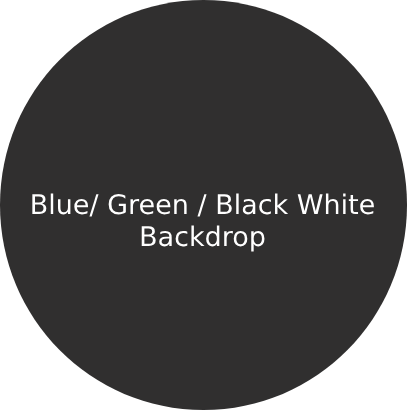 Blue  Green   Black White Backdrop