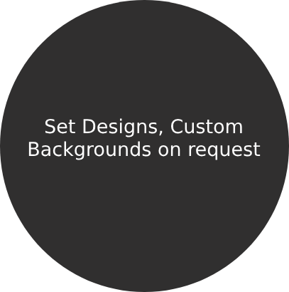 Set Designs Custom Backgrounds on request