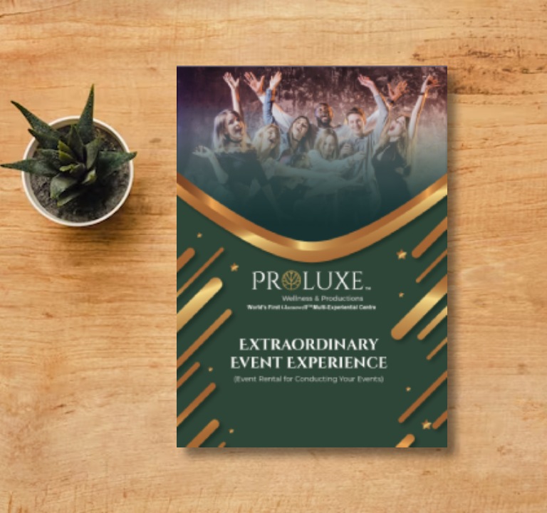 Event Rentals Brochure Mockup